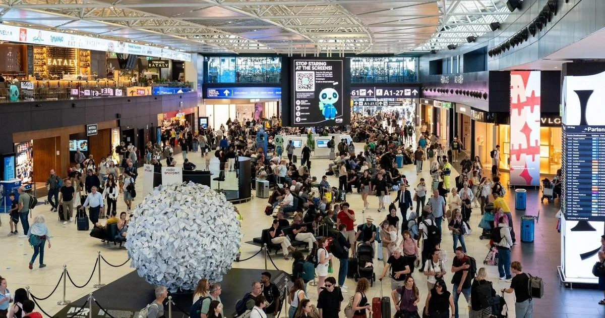 Aeroporto de Fiumicino é eleito o melhor da Europa entre os terminais com mais de 40 milhões de passageiros