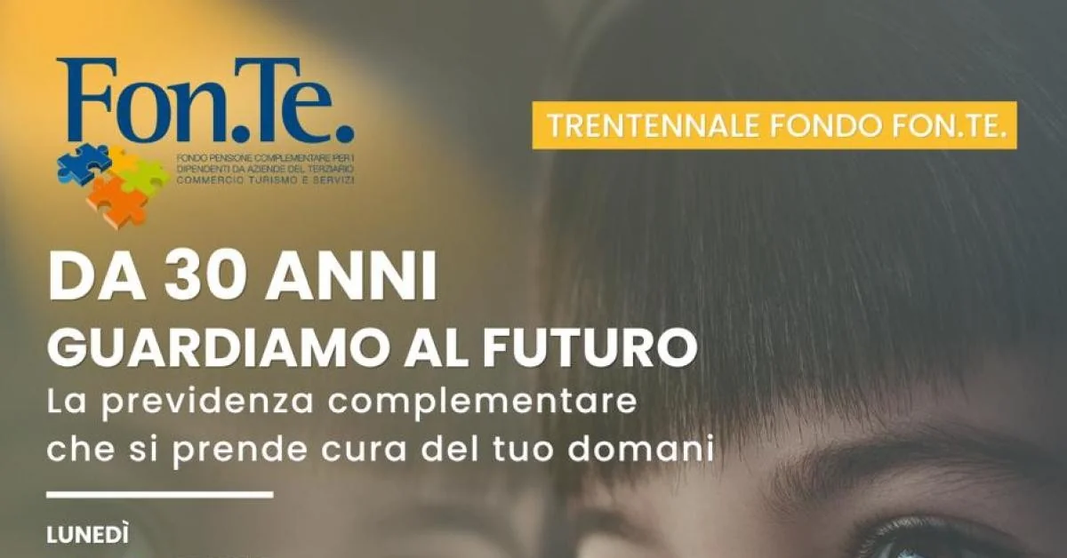 Fondo Fon.Te. celebra 30 anos com evento em Roma no Palazzo Wedekind
