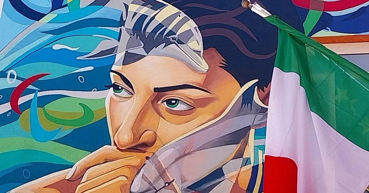 Lanciano celebra Ilenia Colanero com murale inspirador: 'Insegnaci a sognare'