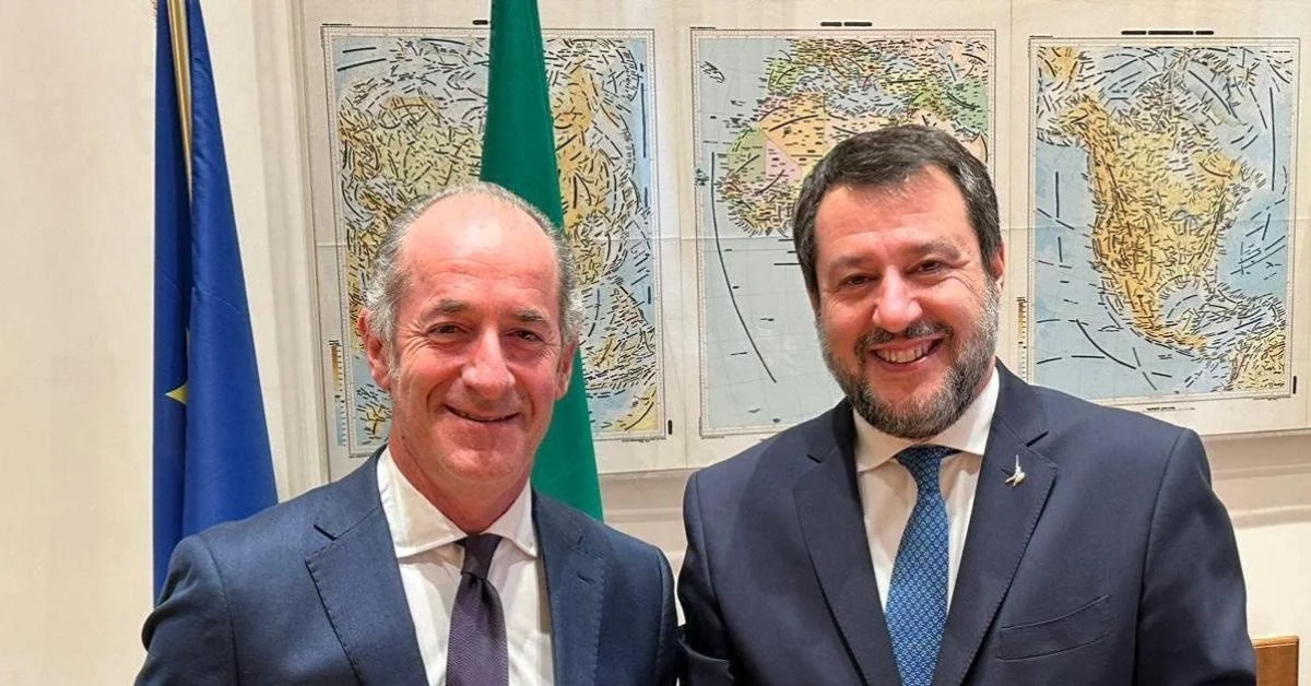 Lega em transição: Salvini mantém liderança nacional e Zaia emerge como coordenador do Norte