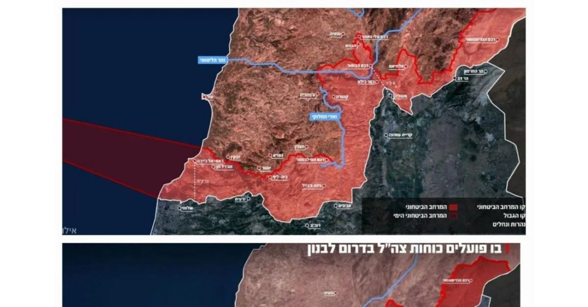 Líbano: IDF amplia ocupação para cerca de 15% do território entre abril e junho