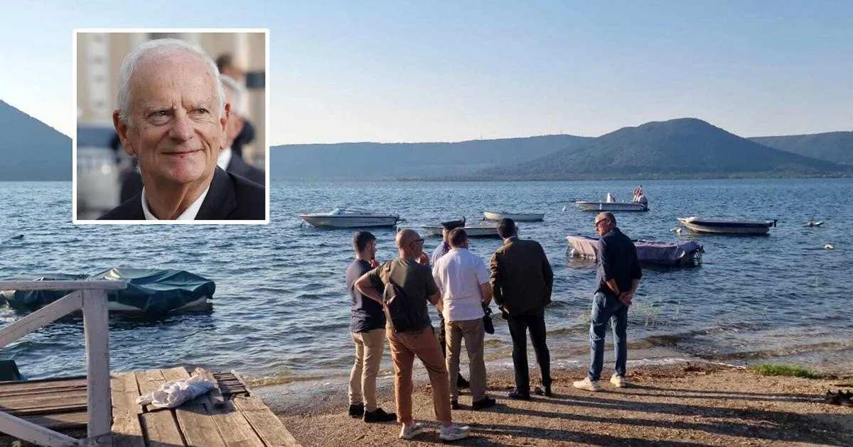 Marido da ministra Eugenia Roccella desaparece no Lago di Vico; buscas seguem sem resultado