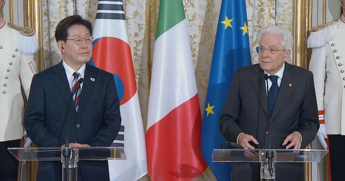 Mattarella recebe Lee Jae Myung: aliança por paz, multilateralismo e parceria econômica