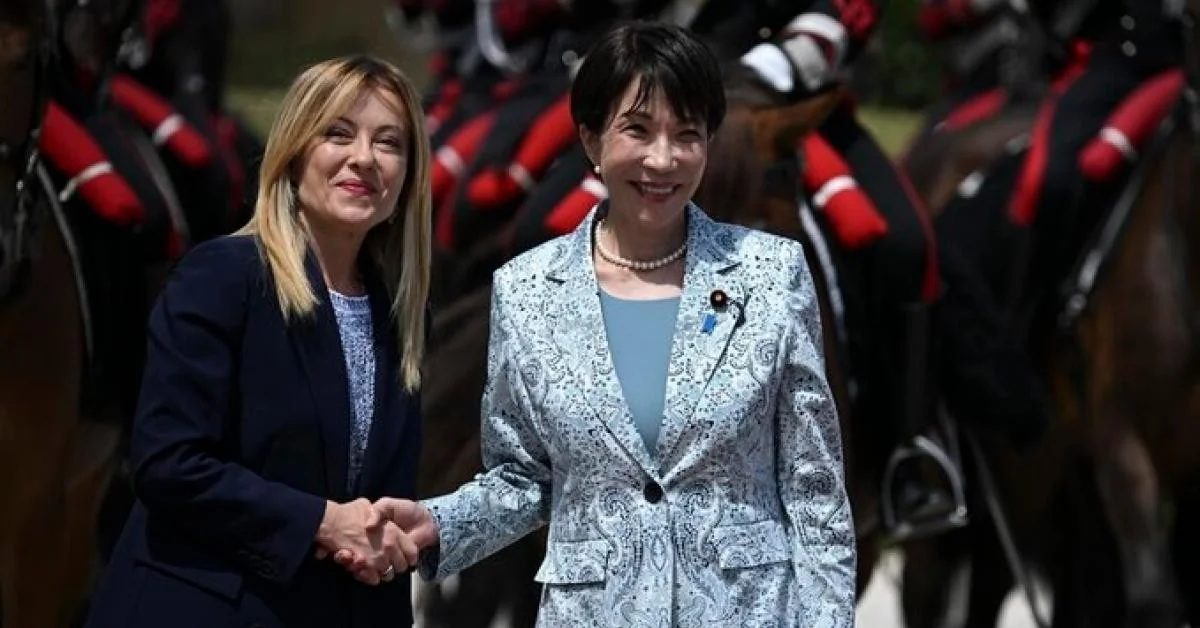 Roma: Meloni recebe Sanae Takaichi para consolidar parceria estratégica em espaço e defesa