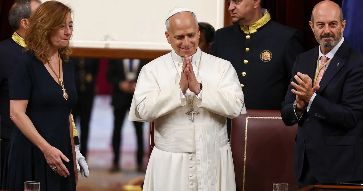 Papa Leone XIV no Parlamento espanhol: apelo à defesa da vida e alerta contra o rearmamento