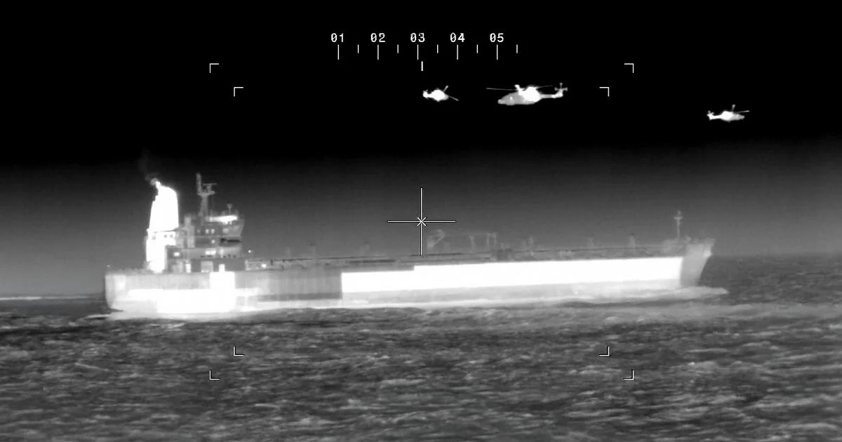 Reino Unido intercepta petroleira russa 'Smyrtos' no Canal da Mancha: novo golpe à 'flota sombra'