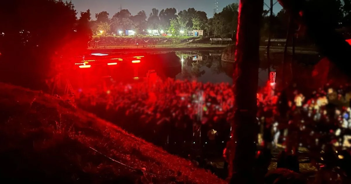 Polícia desmonta discoteca abusiva em antiga cava de tufo nos laghetti de Tor Cervara