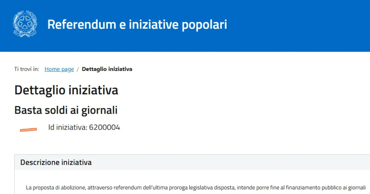 Por que assinei o pedido de referendo para acabar com o financiamento público aos jornais