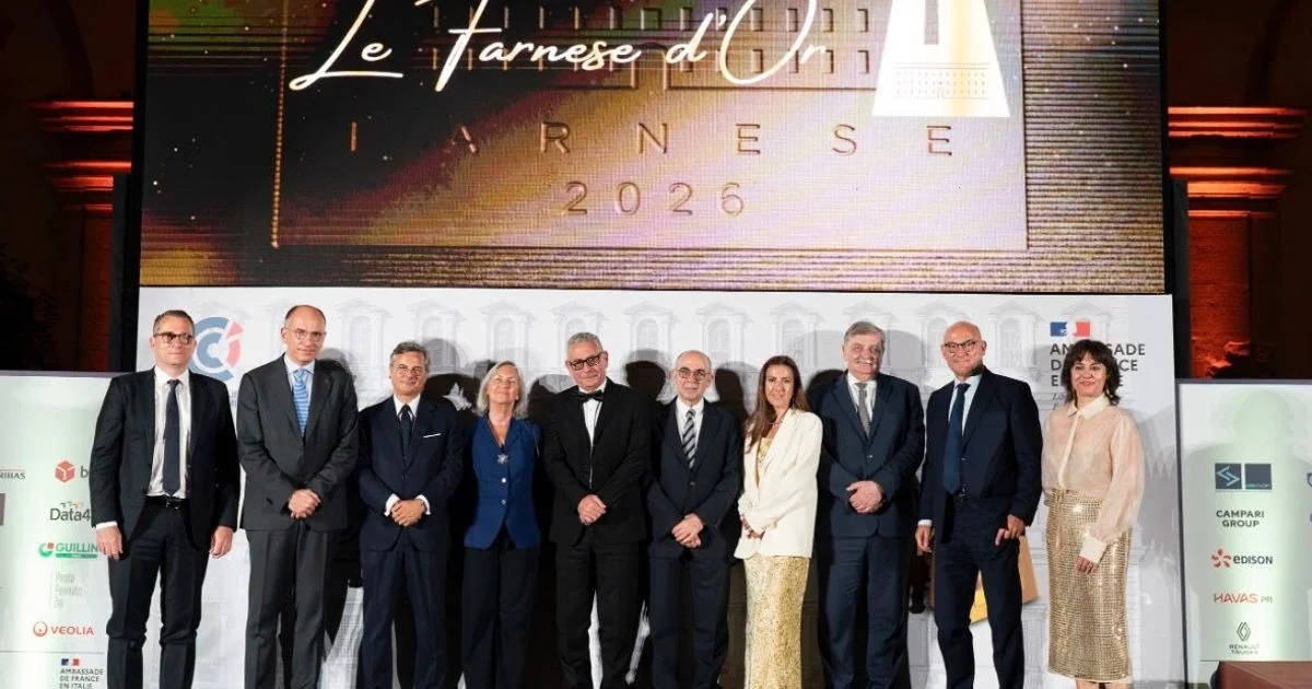 Premio Farnese 2026: Letta, Tornatore e Ferrero entre os homenageados na edição dos laços França-Itália