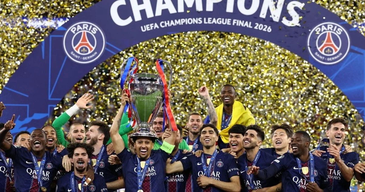 Paris Saint‑Germain conquista a Champions novamente: Arsenal cai nos pênaltis em Budapeste