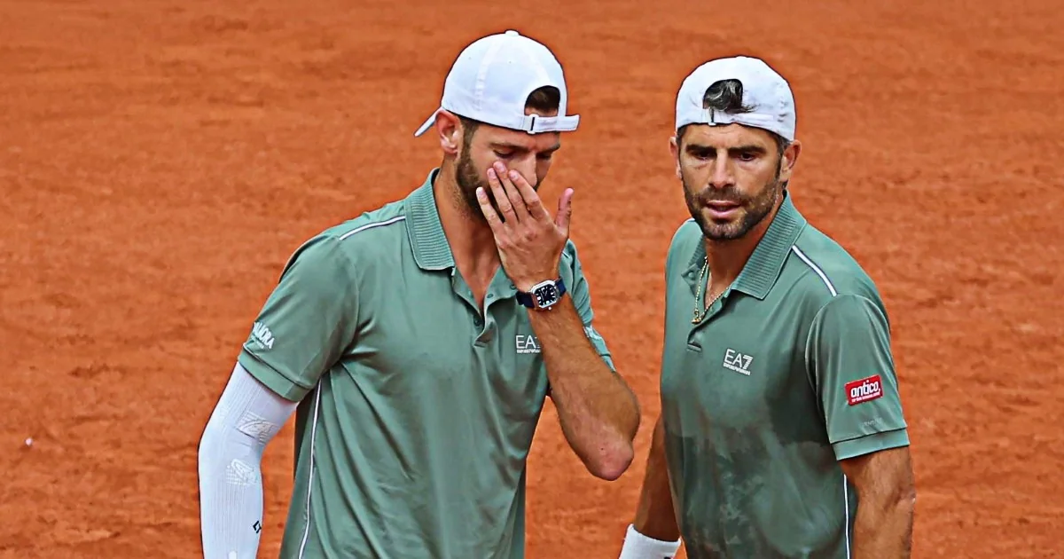 Roland Garros: Bolelli e Vavassori mantêm o momento dourado da Itália e avançam à semifinal de duplas