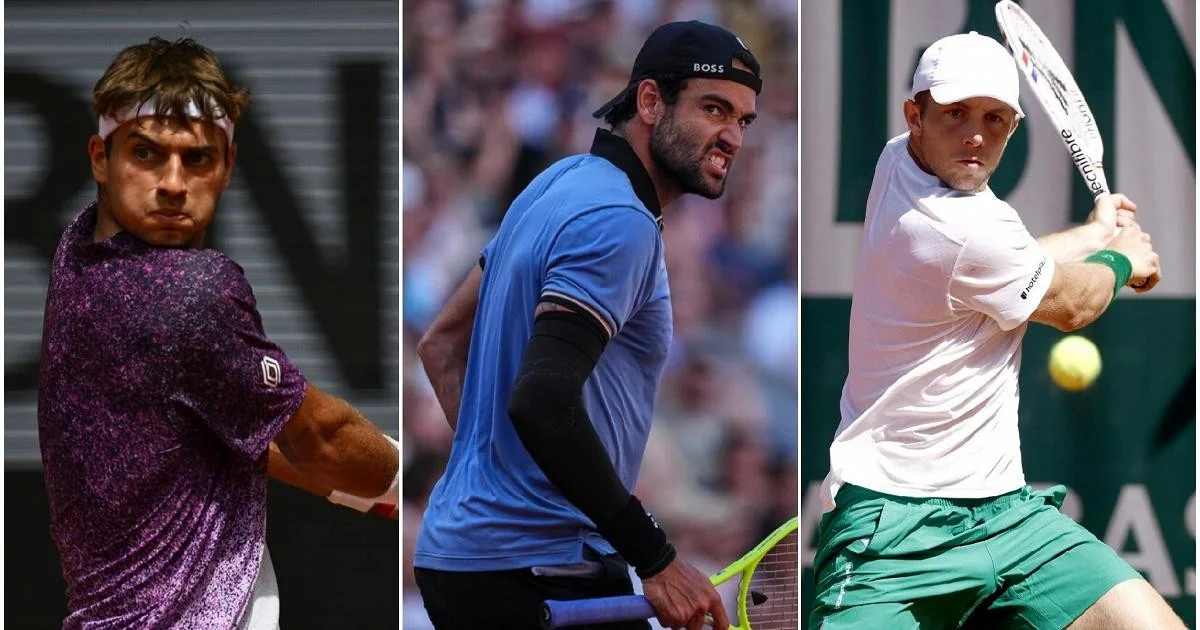 Roland Garros: histórica presença italiana — Cobolli, Berrettini e Arnaldi garantem os quartos de final