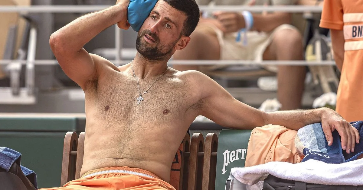 Roland Garros: Djokovic eliminado por João Fonseca em virada épica; cabeça de chave cai pelo calor