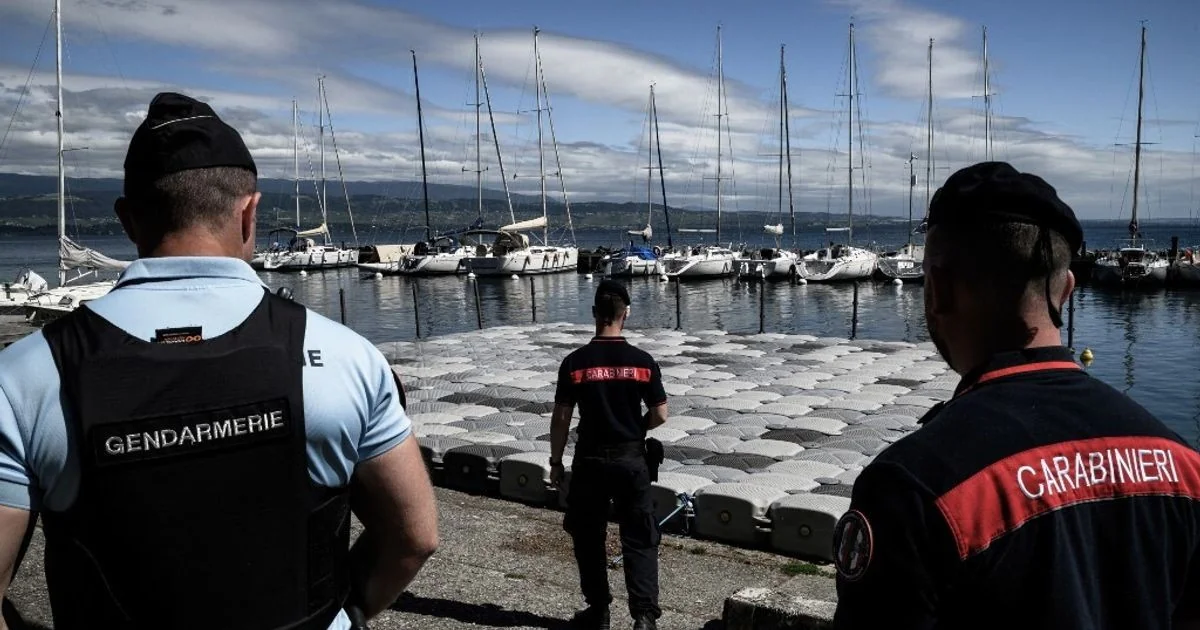 Segurança do G7 em Evian: mais de 14 mil agentes mobilizados para proteger o encontro no Lago Lemano