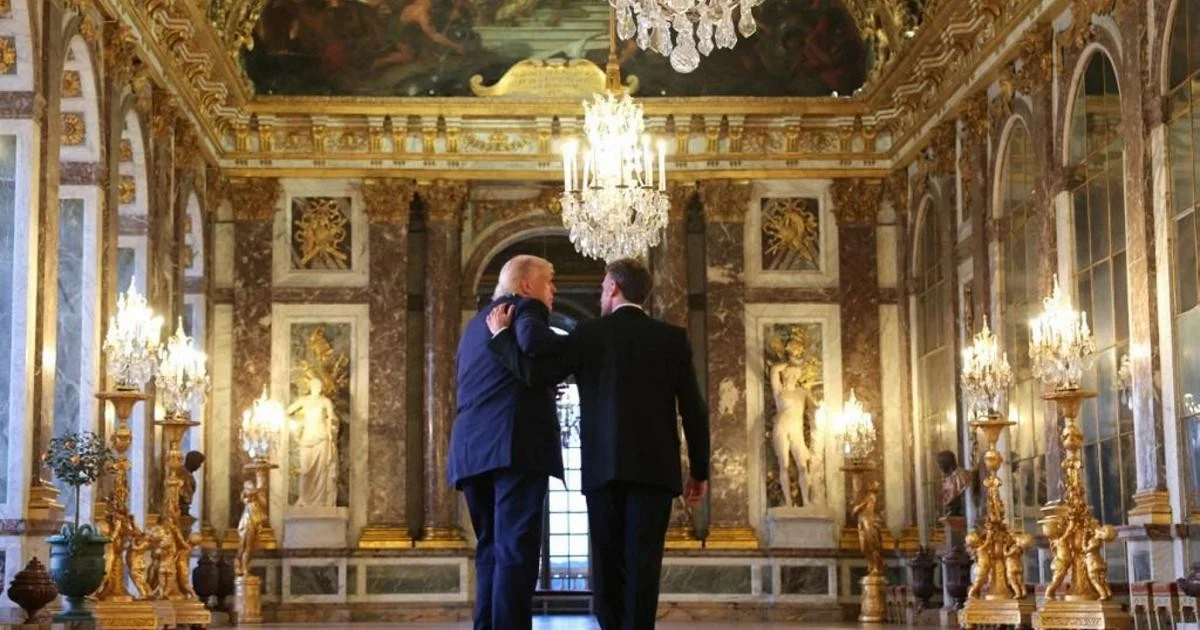 Trump elogia convite de Macron para jantar em Versailles durante o G7: “É coisa séria”