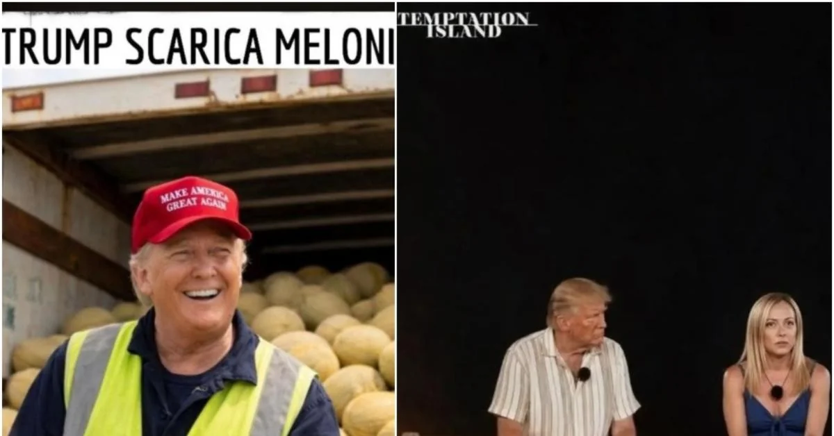 Ruptura Trump–Meloni vira meme: da acusação sobre bases italianas ao 'Temptation Island' nas redes