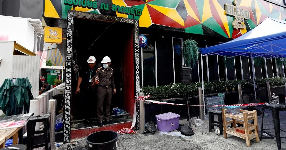 Tragédia em Bangkok: incêndio em pub no bairro de Chatuchak deixa 30 mortos e expõe falhas de segurança