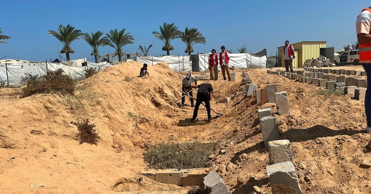 CICV reforça atividades forenses em Gaza diante da destruição e da ausência de laboratórios