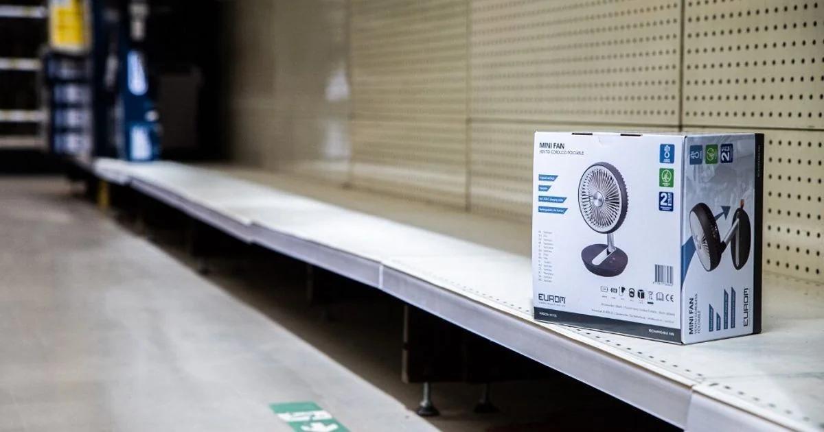Corrida aos ventiladores na França expõe fragilidades logísticas e sociais diante da nova onda de calor