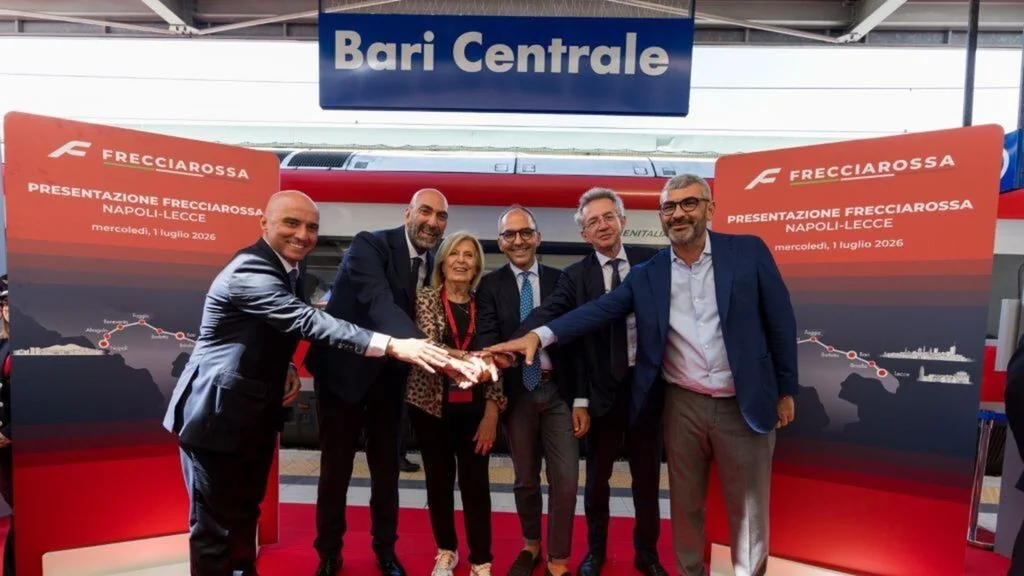 Chega o Frecciarossa direto entre Lecce e Nápoles: novo elo de alta velocidade no Sul