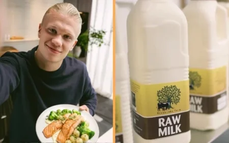 A incrível dieta de Erling Haaland: O que o atacante do Manchester City come para manter o alto desempenho