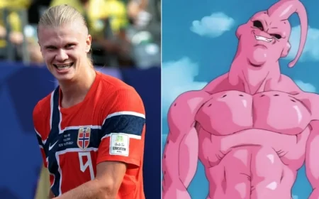 Erling Haaland vira meme como Majin Boo e resposta do craque faz a internet explodir