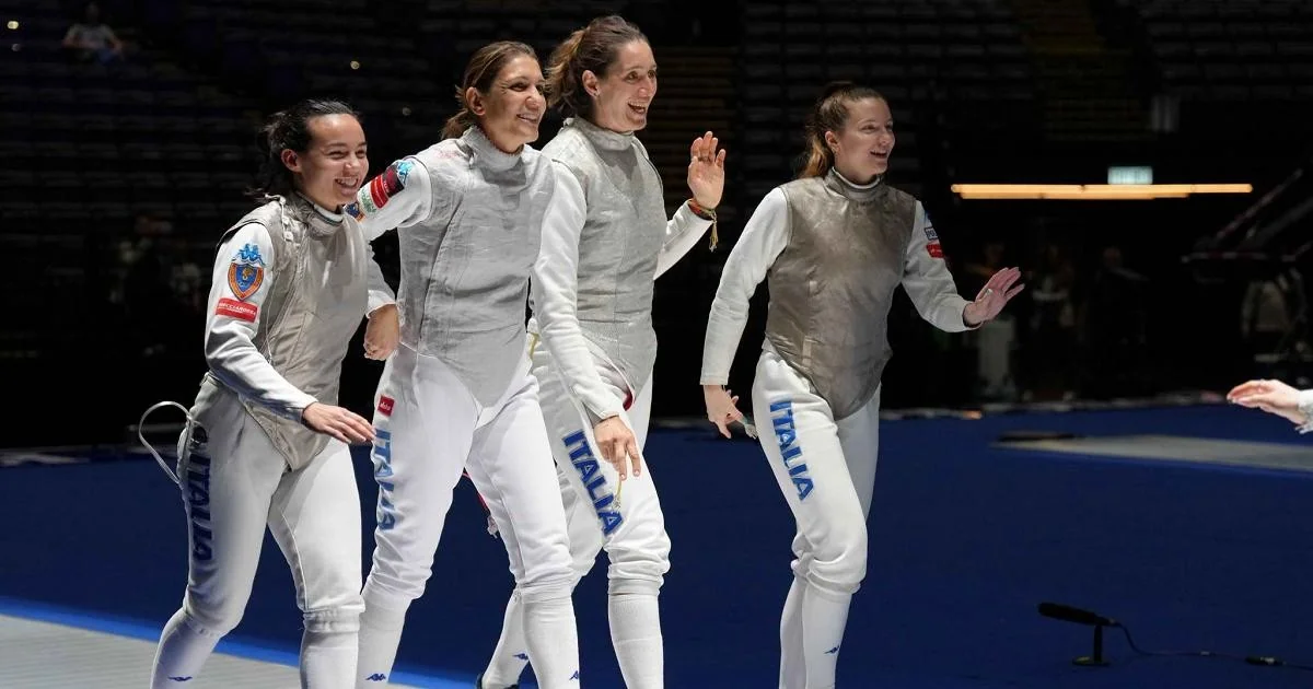 Itália do fioretto feminino avança à final em Hong Kong e busca o ouro contra os EUA