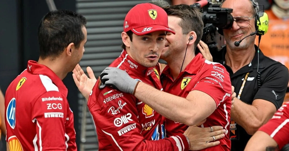 Leclerc vence em Silverstone e dá à Ferrari a histórica 250ª vitória em GP
