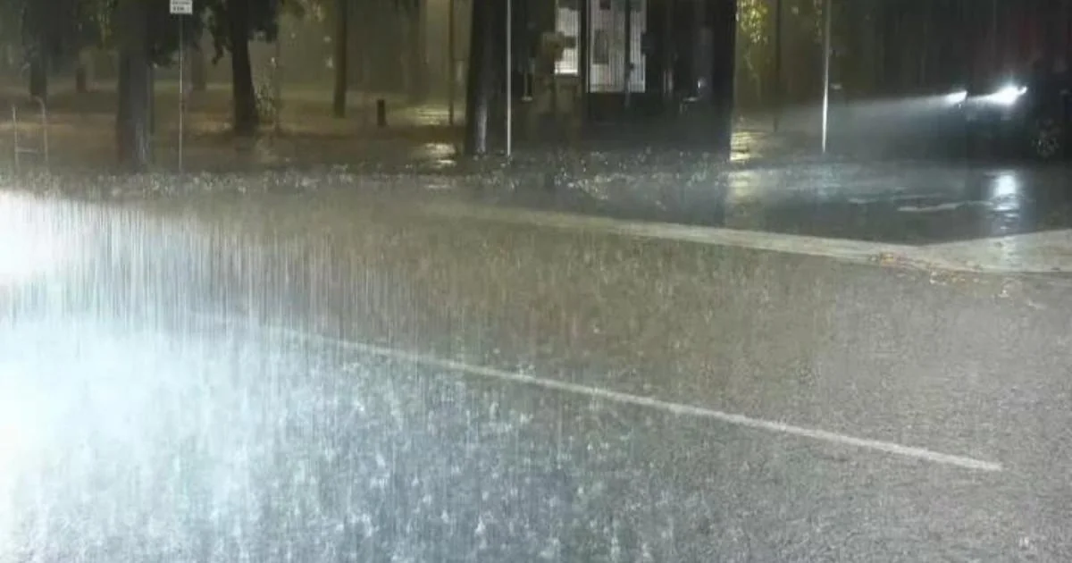 Nubifragio em Borgo a Mozzano: 87 mm em menos de uma hora e alerta na Toscana