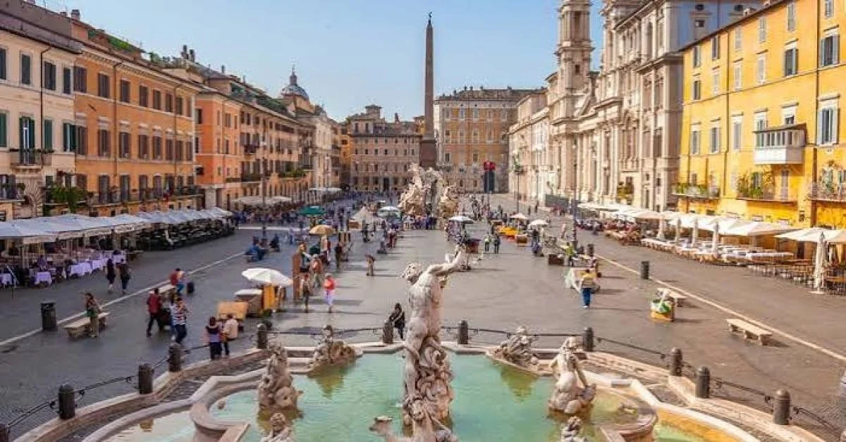 Piazza Navona: o rosto espetacular de Roma entre o Barroco e a Roma Antiga