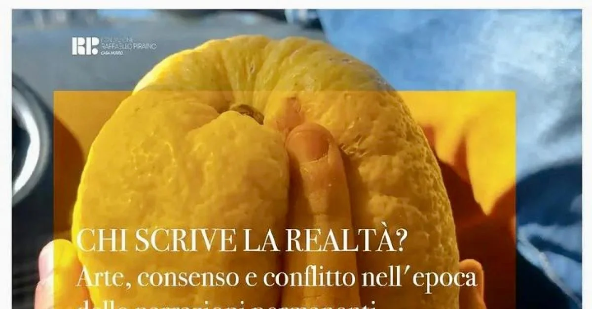 Quem escreve a realidade? A Fondazione Raffaello Piraino debate o poder das imagens na era das narrativas permanentes