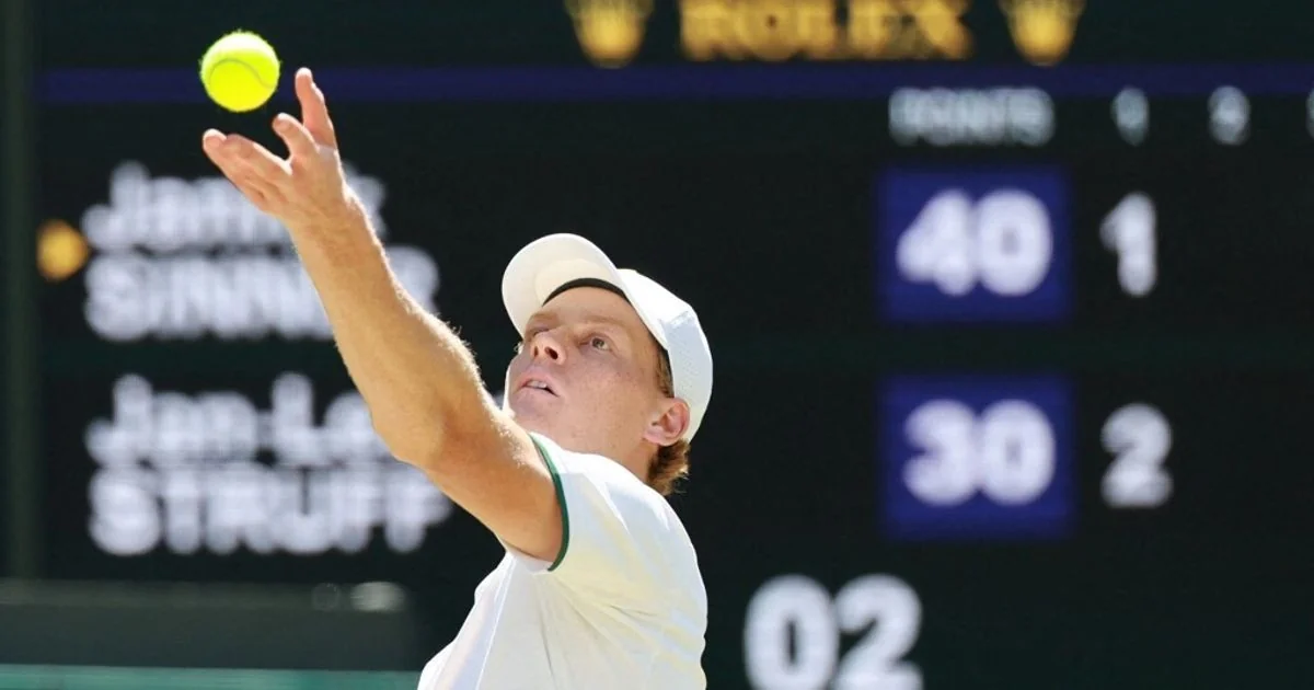 Jannik Sinner avança às semifinais de Wimbledon após vitória tática sobre Jan-Lennard Struff