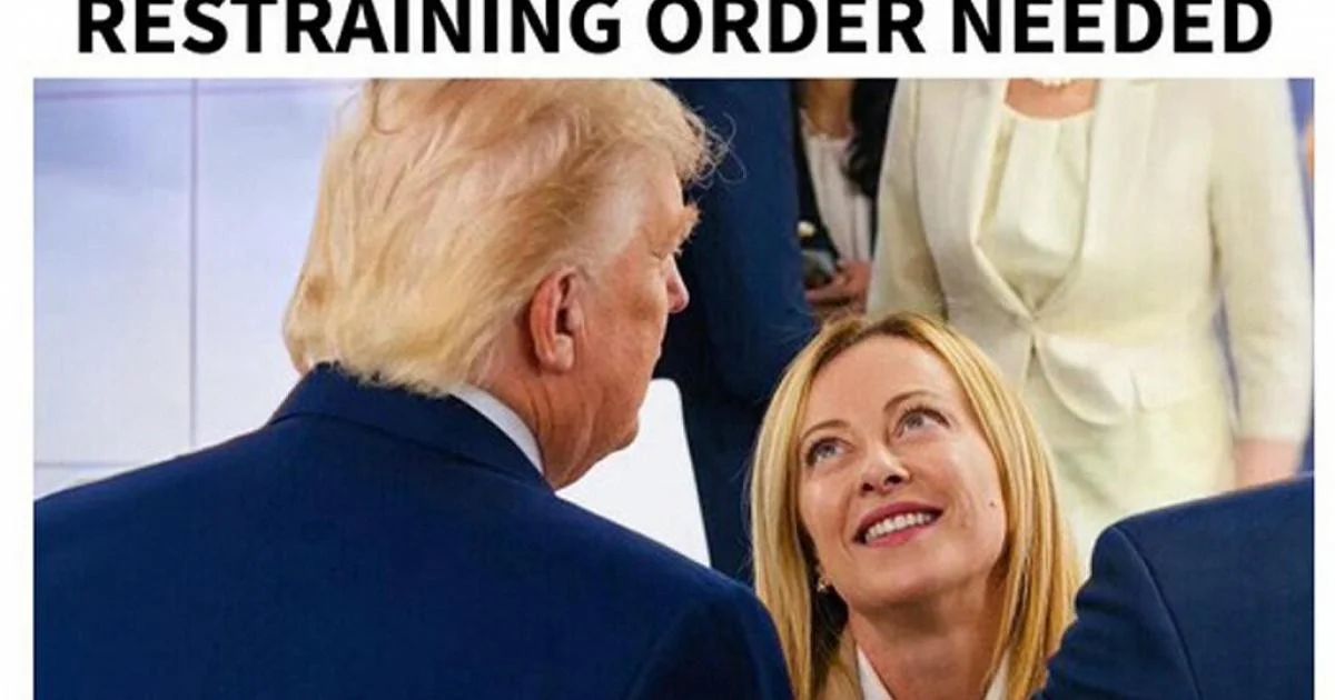 Trump provoca Meloni com post: “Serve un ordine restrittivo” antes da cúpula da OTAN