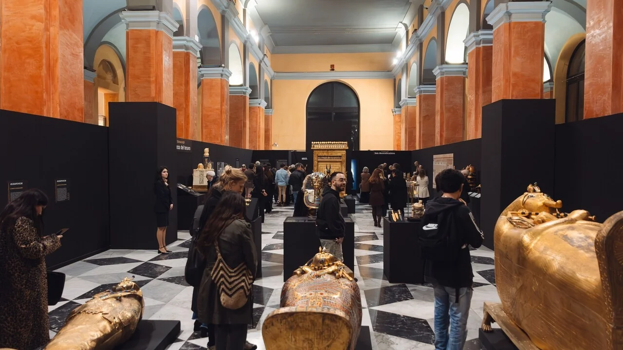 Mais de 50 mil visitantes em Cagliari: a mostra de Tutankhamon que encanta a ilha