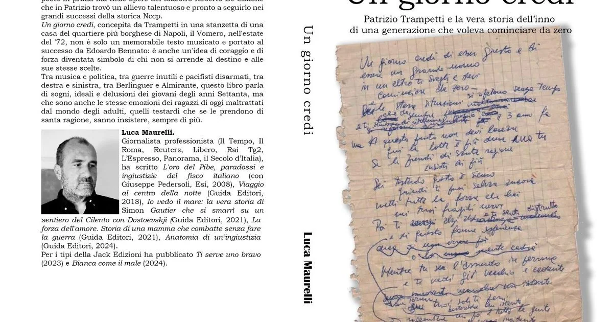 Un giorno credi: a canção que virou livro e o espelho dos anos 70