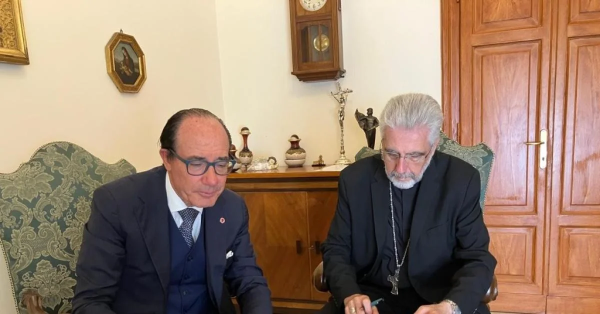 Elemosineria Apostolica e UniCamillus firmam convênio trienal para cuidar dos mais frágeis em Roma