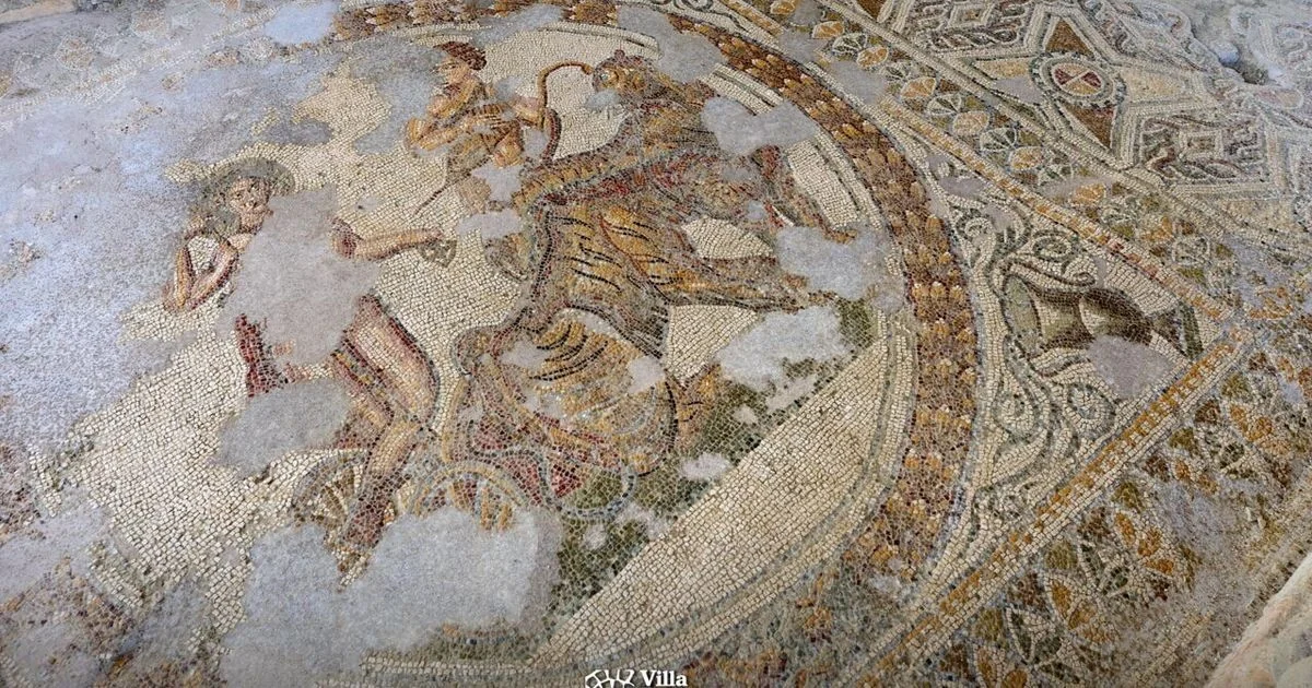 Os mosaicos 'do coração' da Villa romana de Casignana: um espelho do Mediterrâneo antigo