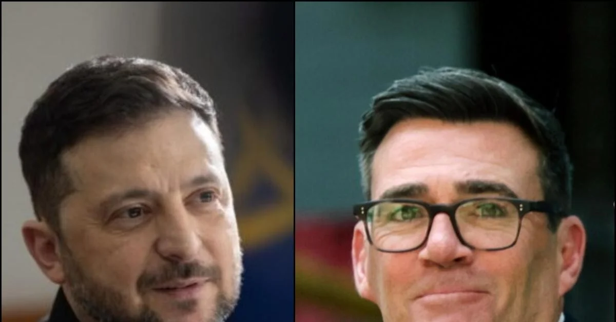 Zelensky vai a Londres buscar apoio inabalável de Burnham em meio a intensificação dos ataques com drones