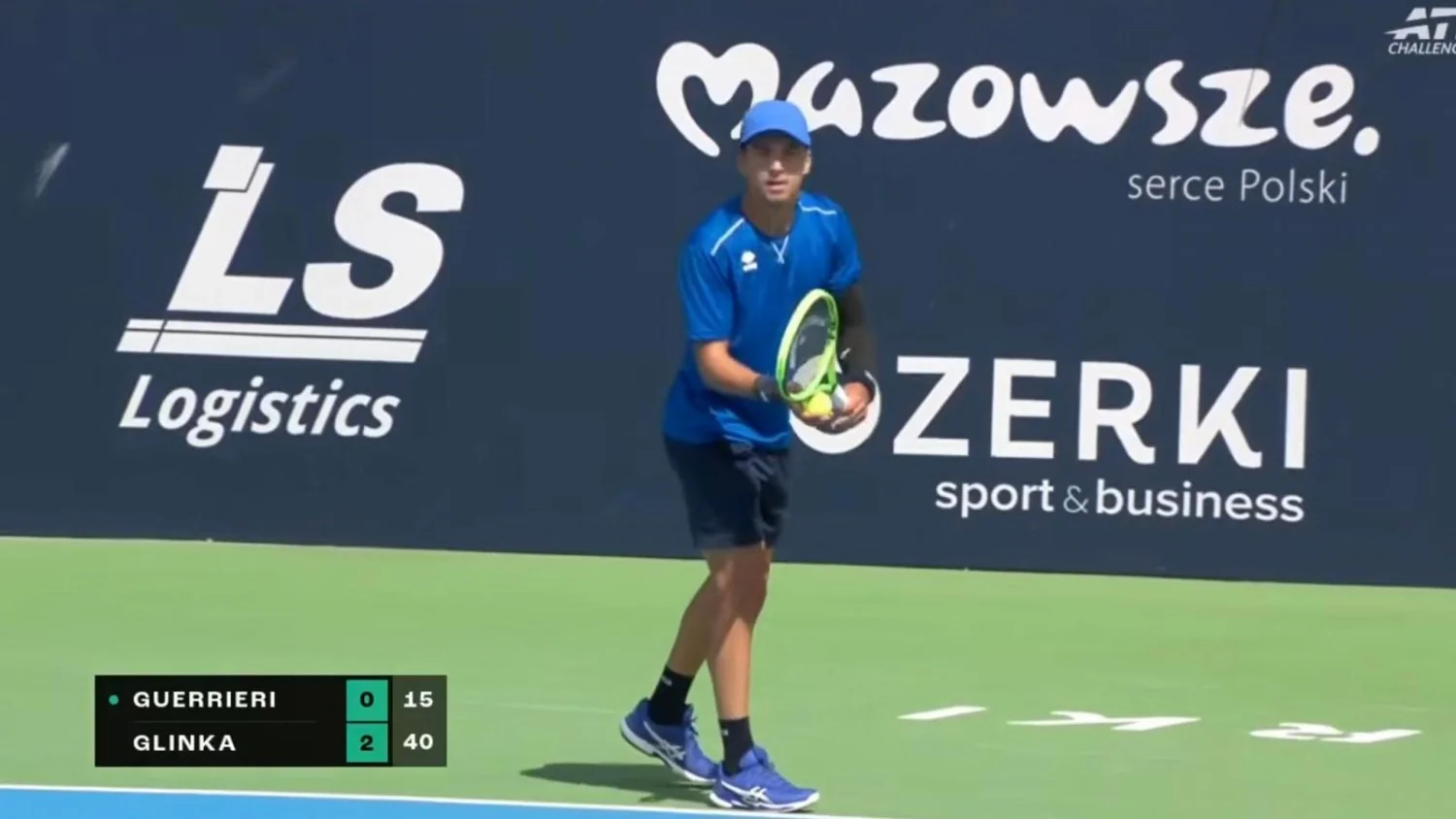 Andrea Guerrieri garante vaga na final do Challenger de Grodzisk Mazowiecki