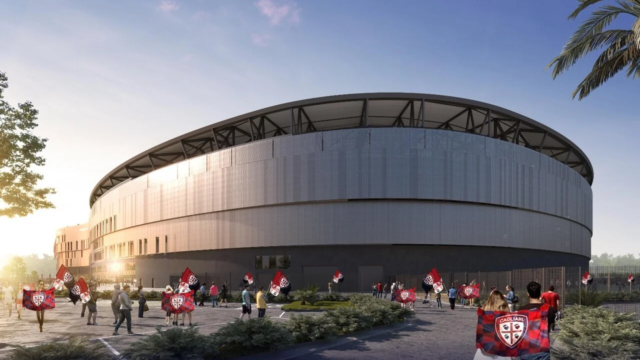 Cagliari oficializa candidatura do novo estádio 'Gigi Riva' para o Euro 2032