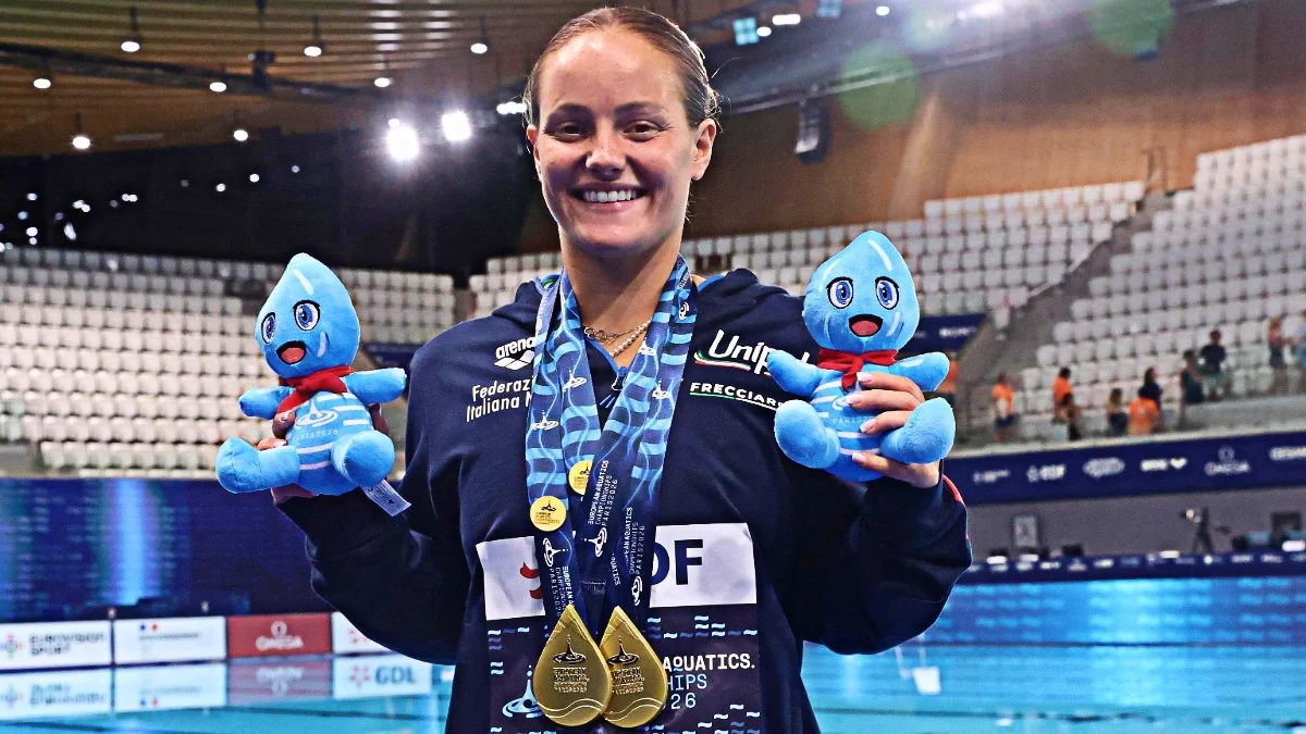 Chiara Pellacani domina Paris 2026: dois ouros em 2 horas e já soma três títulos europeus