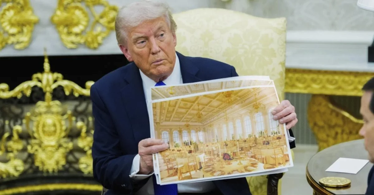 Corte Federal de Washington bloqueia construção do salão de baile da Casa Branca: “Trump não é o proprietário”