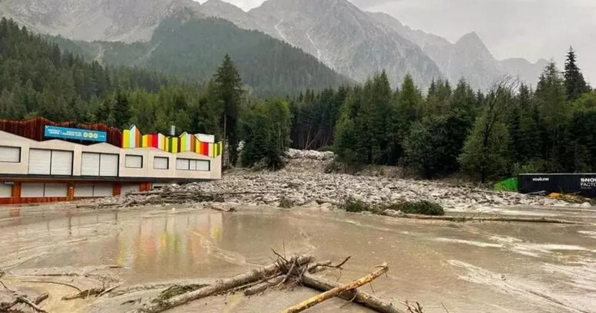 Deslizamento atinge Biathlon Arena de Anterselva; azzurre treinaram horas antes