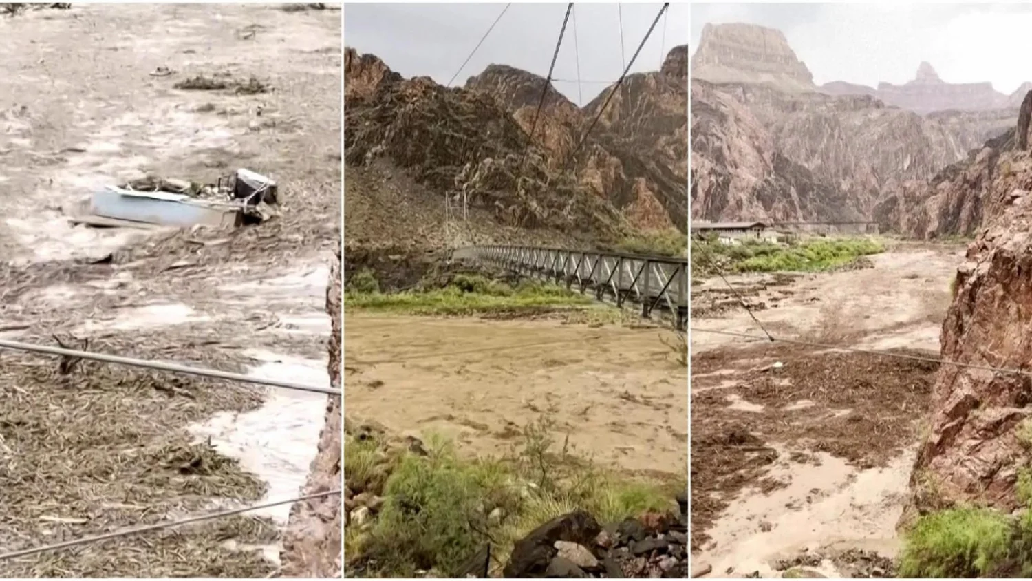 Enchente no Grand Canyon: pelo menos 15 desaparecidos; turistas resgatados por helicópteros