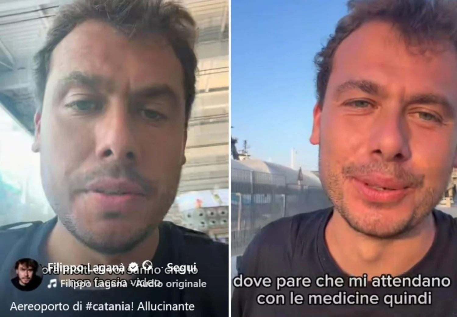 Etna provoca caos: ator Filippo Laganà fica sem medicamentos no aeroporto de Catania e paga 700€ para seguir viagem