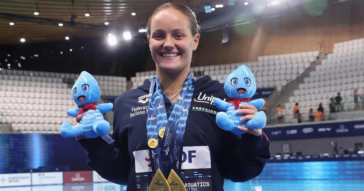 Europeus de Natação 2026 — Chiara Pellacani conquista dois ouros e eleva Itália em Paris