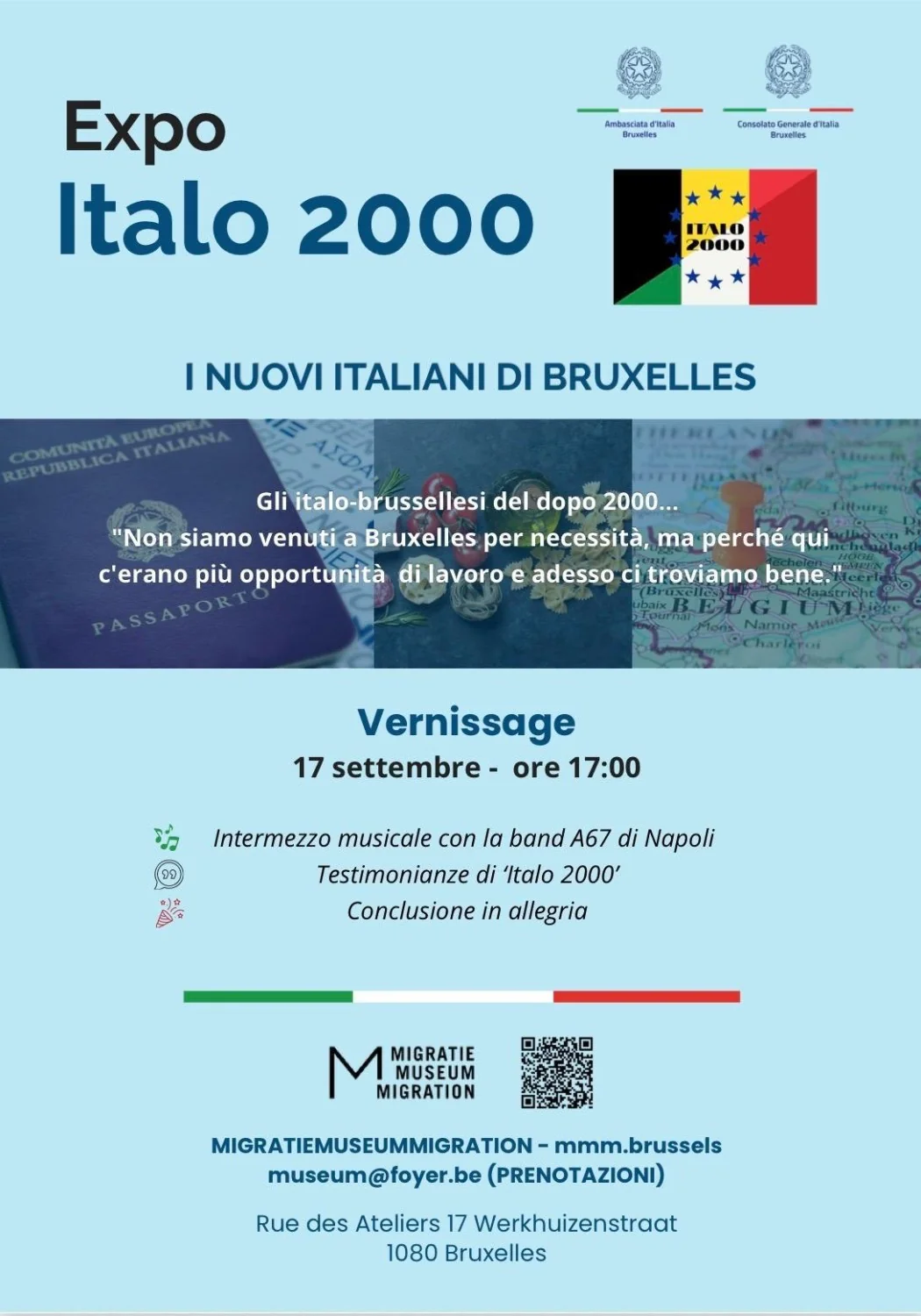 Expo Italo 2000: os novos italianos de Bruxelas e o redesenho das redes de trabalho europeu