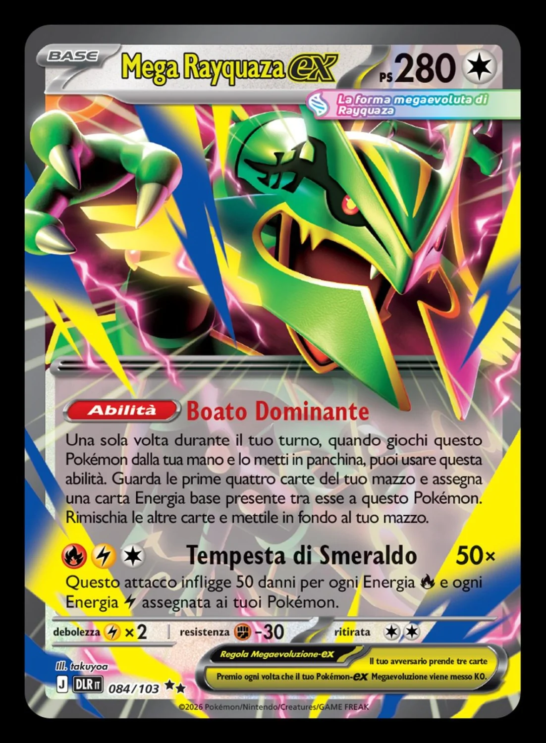 Megaevolução — Dominio Delta: Mega Rayquaza-ex retorna em 6 de novembro com cartas Estádio lendárias