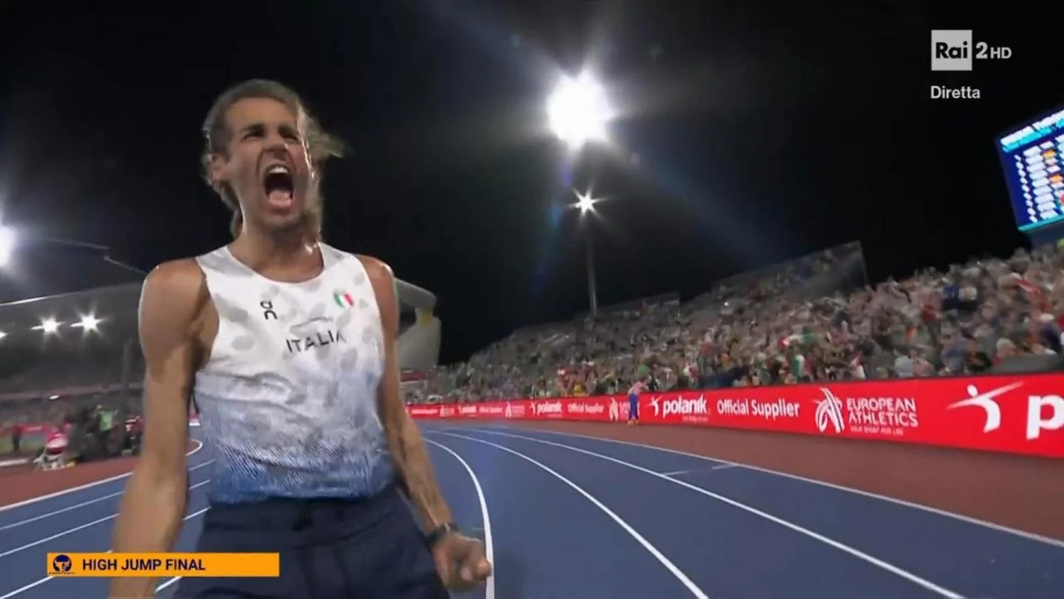 Gimbo Tamberi volta a reinar: ouro europeu no salto em altura em Birmingham