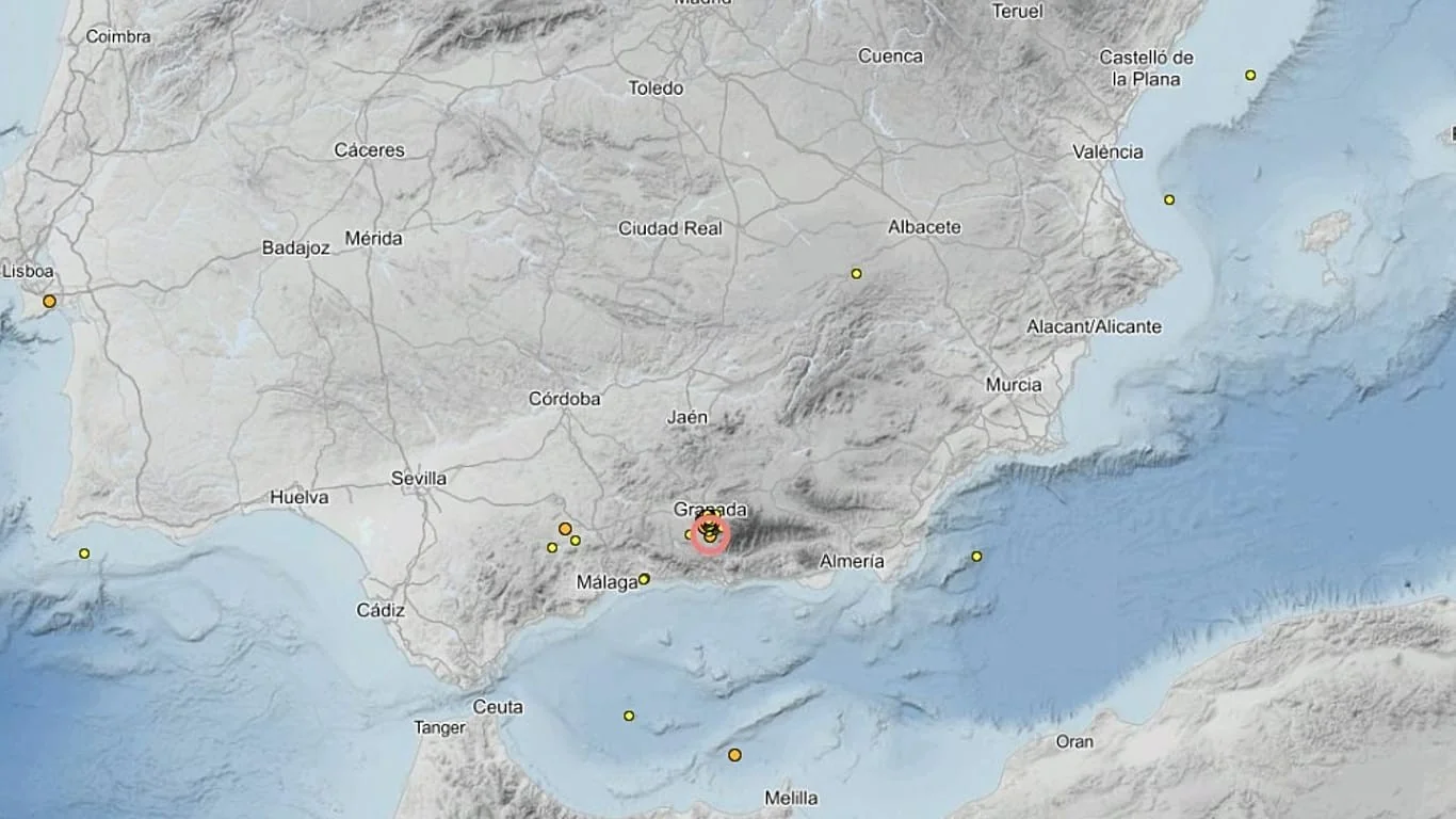 Granada registra novo terremoto de magnitude 4,8 e segue em série sísmica